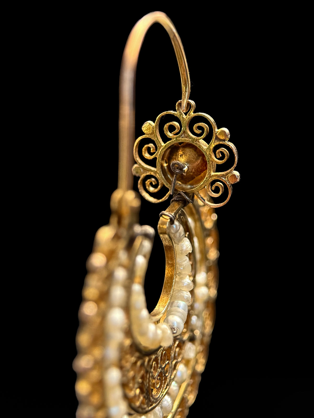 Antique spanish earrings