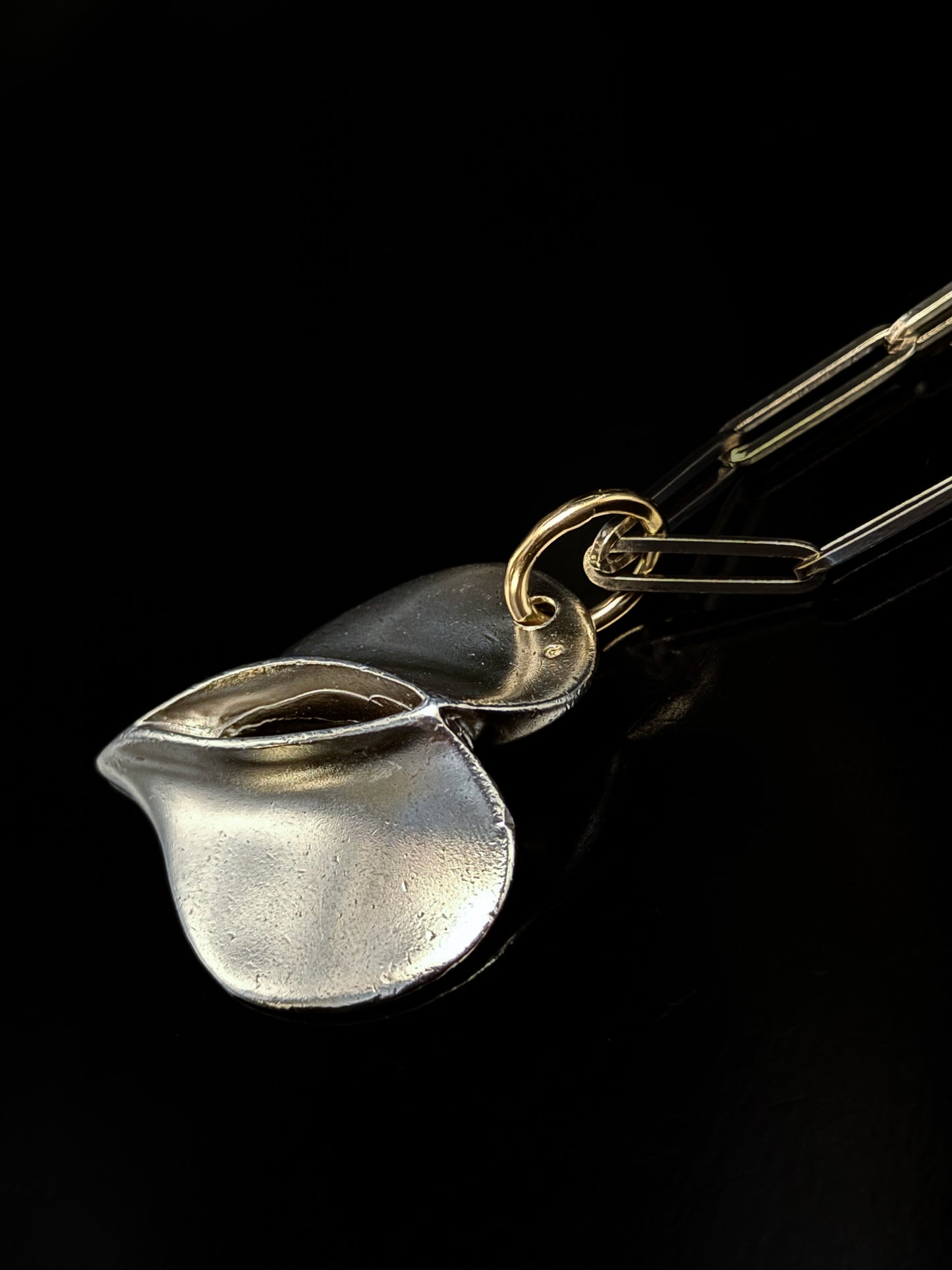 Heart erotic necklace