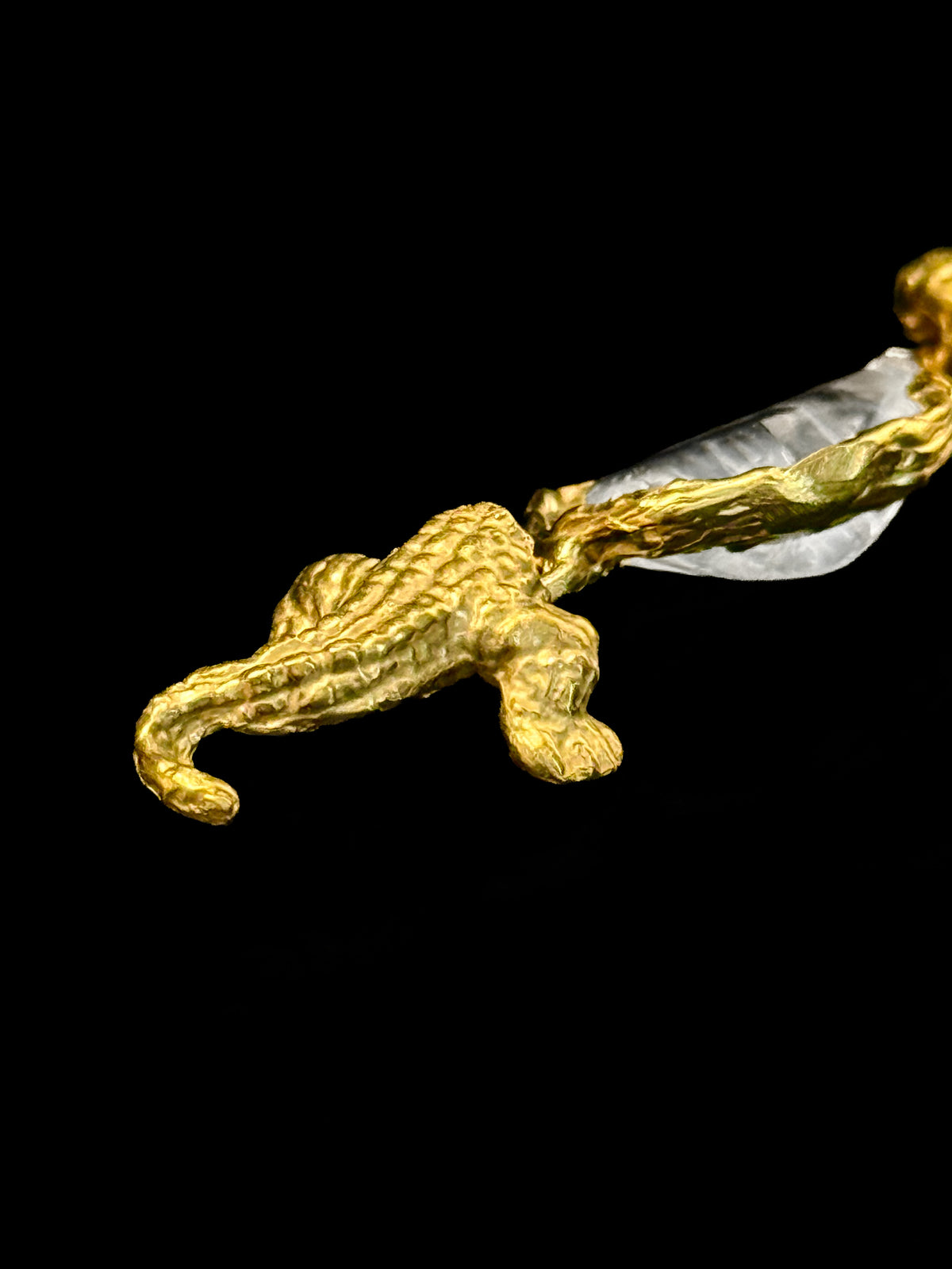 Boucles d'oreilles crocodile