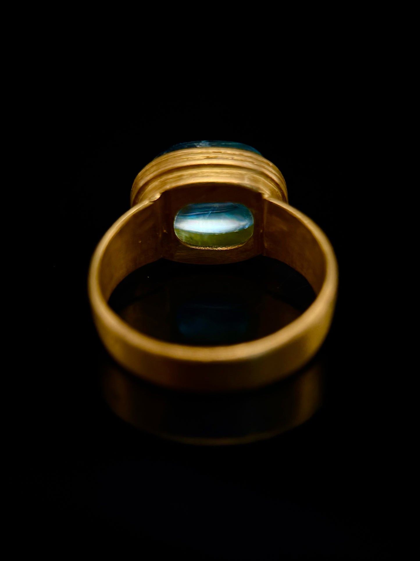 Aquamarine ring