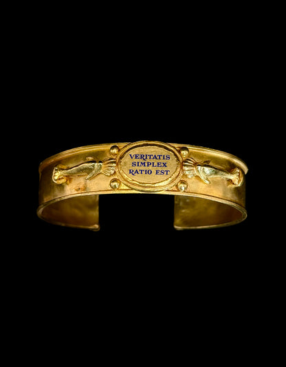 "Veritatis simplex ratio est" bracelet