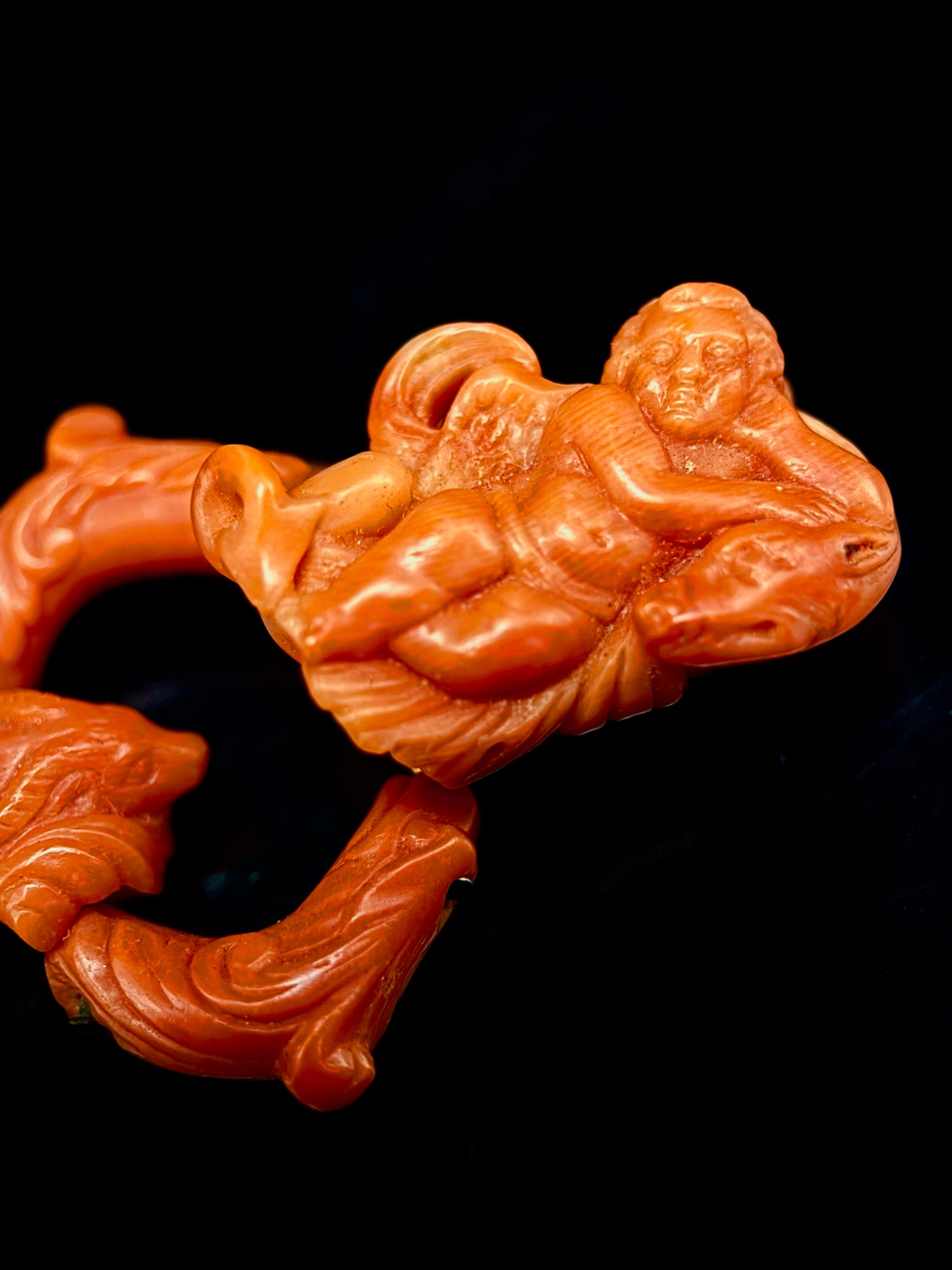 Bracelet créatures en corail