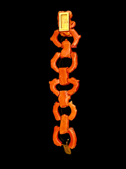 Bracelet créatures en corail