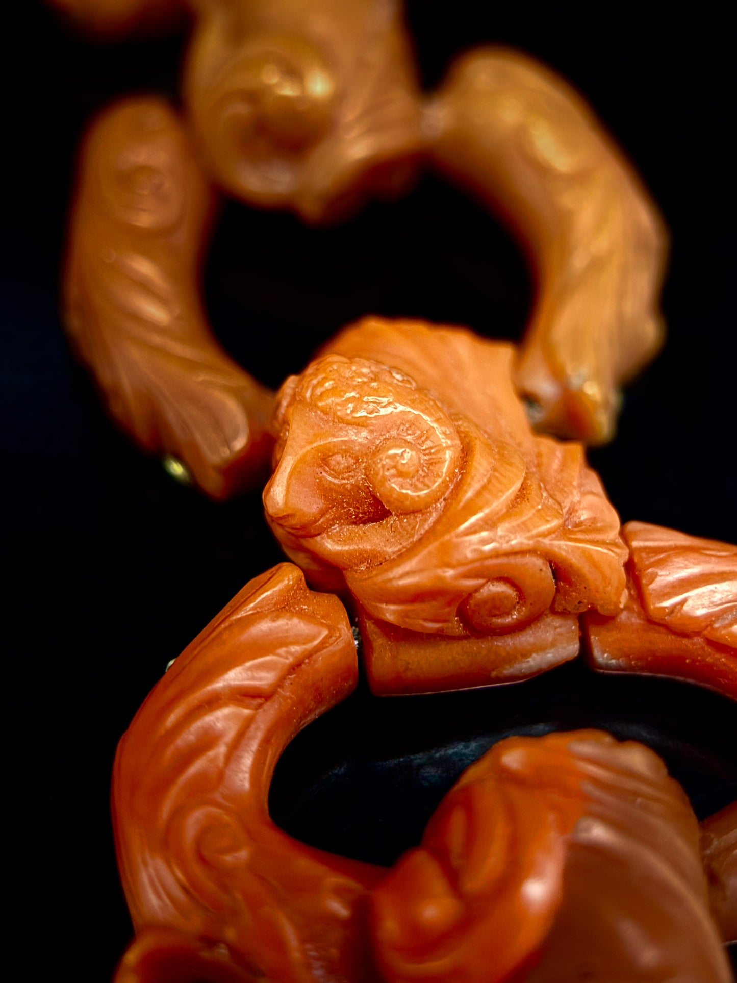 Bracelet créatures en corail