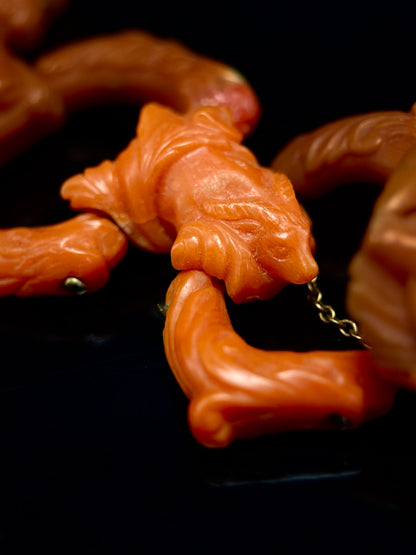 Bracelet créatures en corail