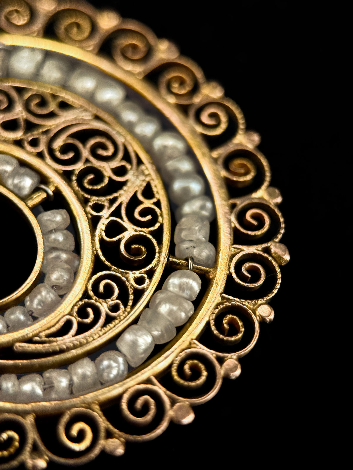 Antique spanish earrings