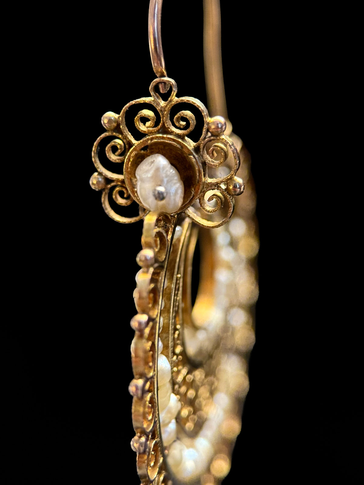 Antique spanish earrings