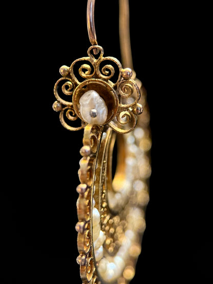 Antique spanish earrings