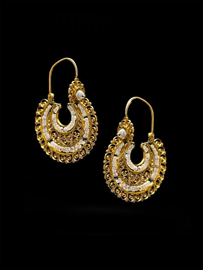 Antique spanish earrings