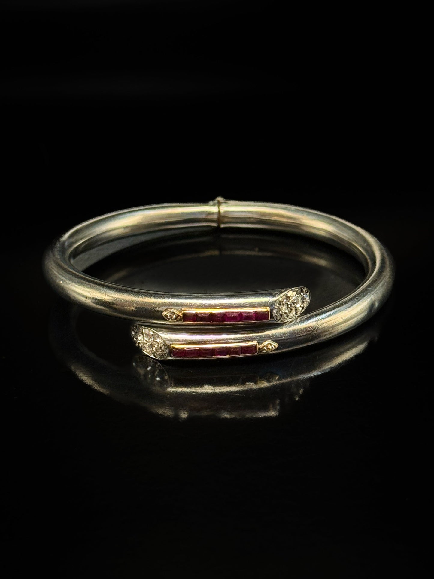 Bracelet Art déco en platine