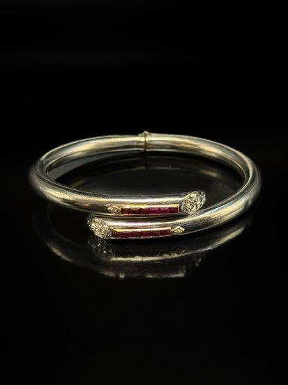 Bracelet Art déco en platine