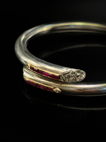 Bracelet Art déco en platine