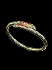 Bracelet Art déco en platine