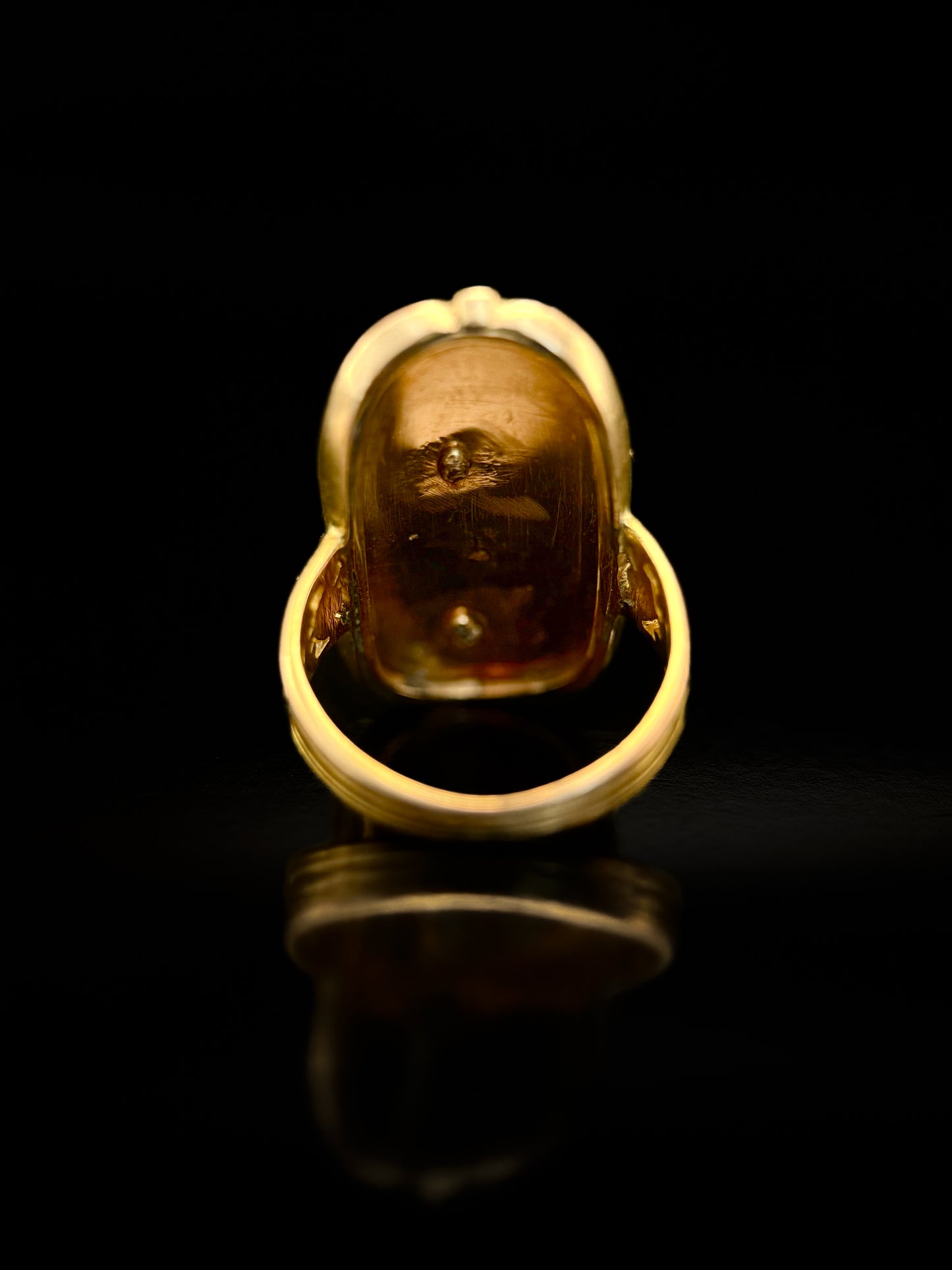 Bague Art nouveau oiseau