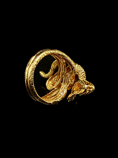 Bague serpent Art nouveau