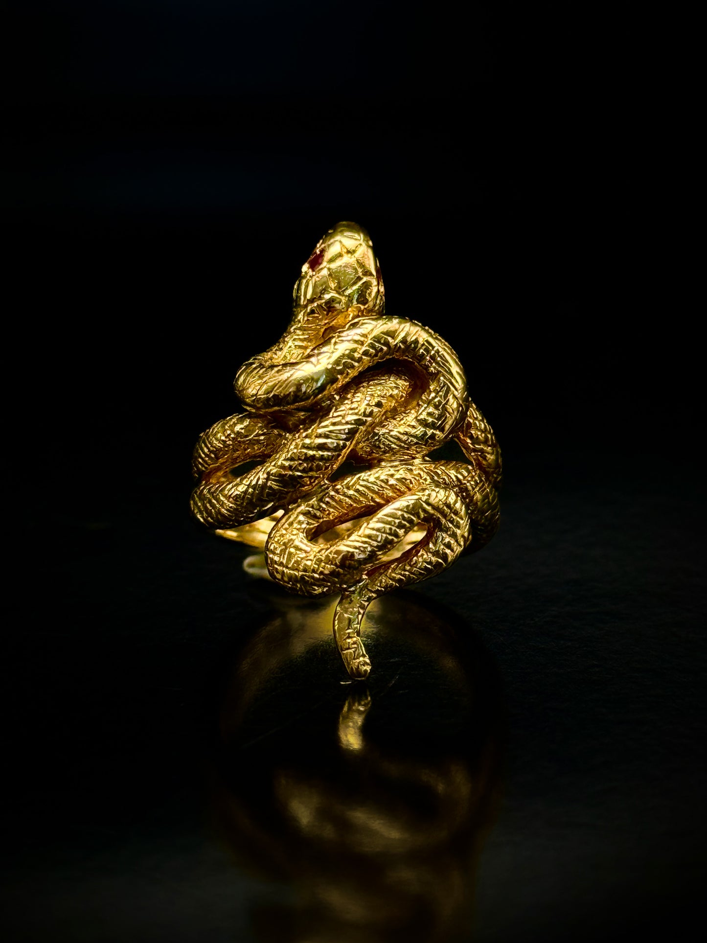 Bague serpent Art nouveau