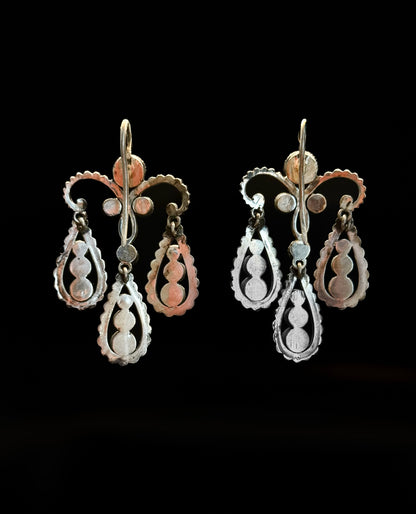 Boucles d'oreilles austro-hongroises