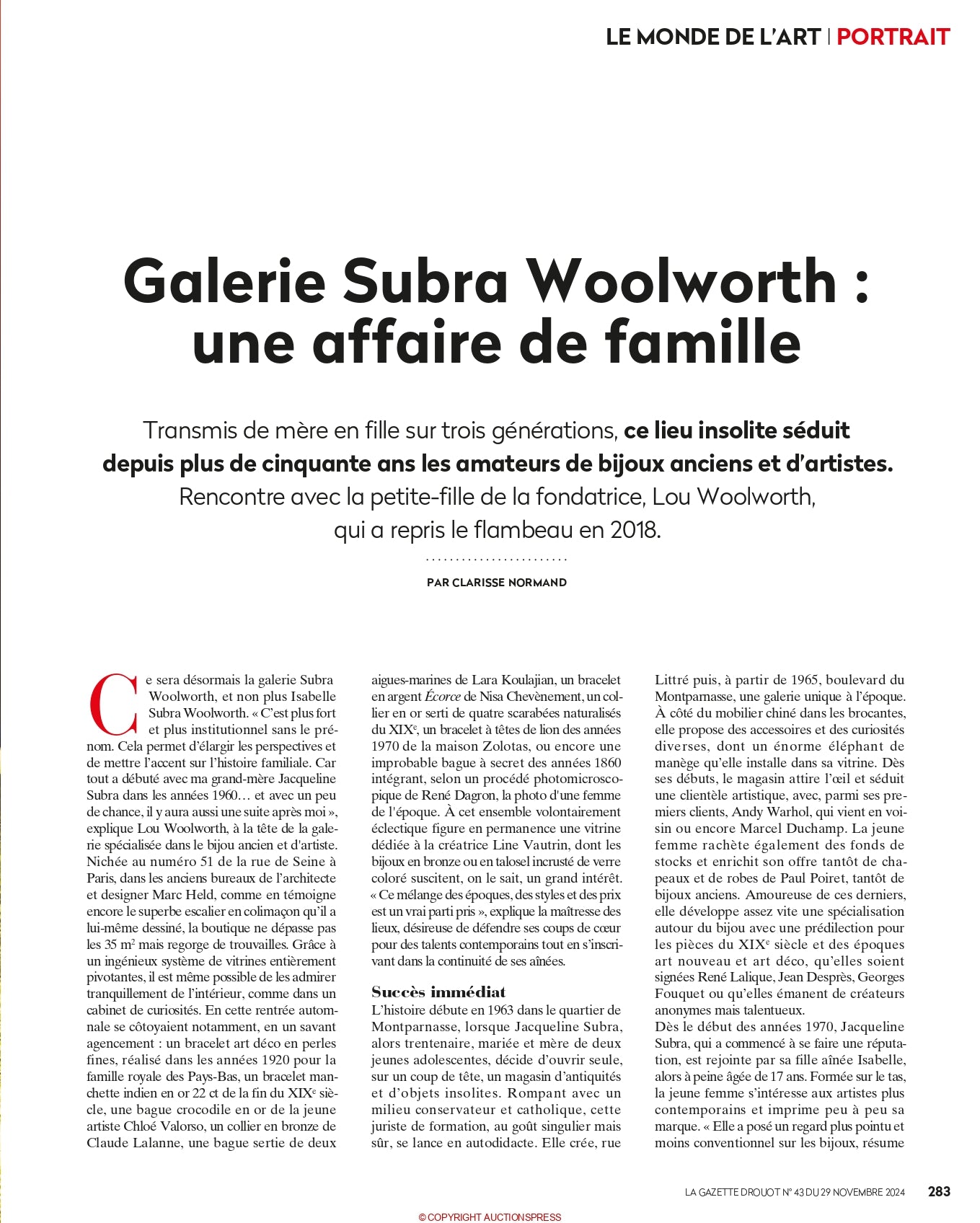 La Gazette Drouot