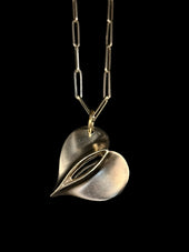 Heart erotic necklace