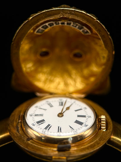 Bracelet montre chat