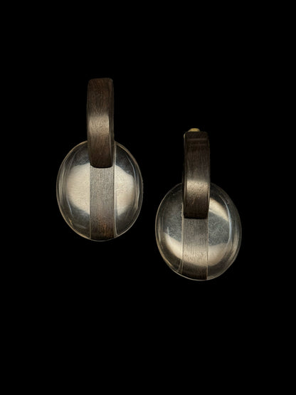 Ebony earrings