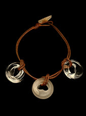 Plexiglass ring necklace