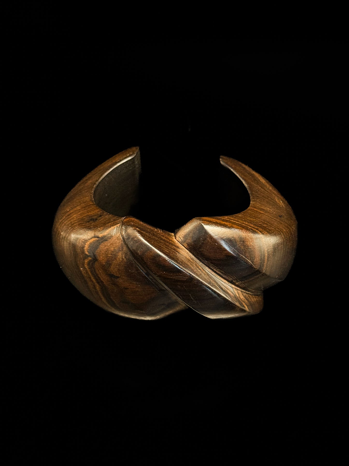 Wood cuff bracelet