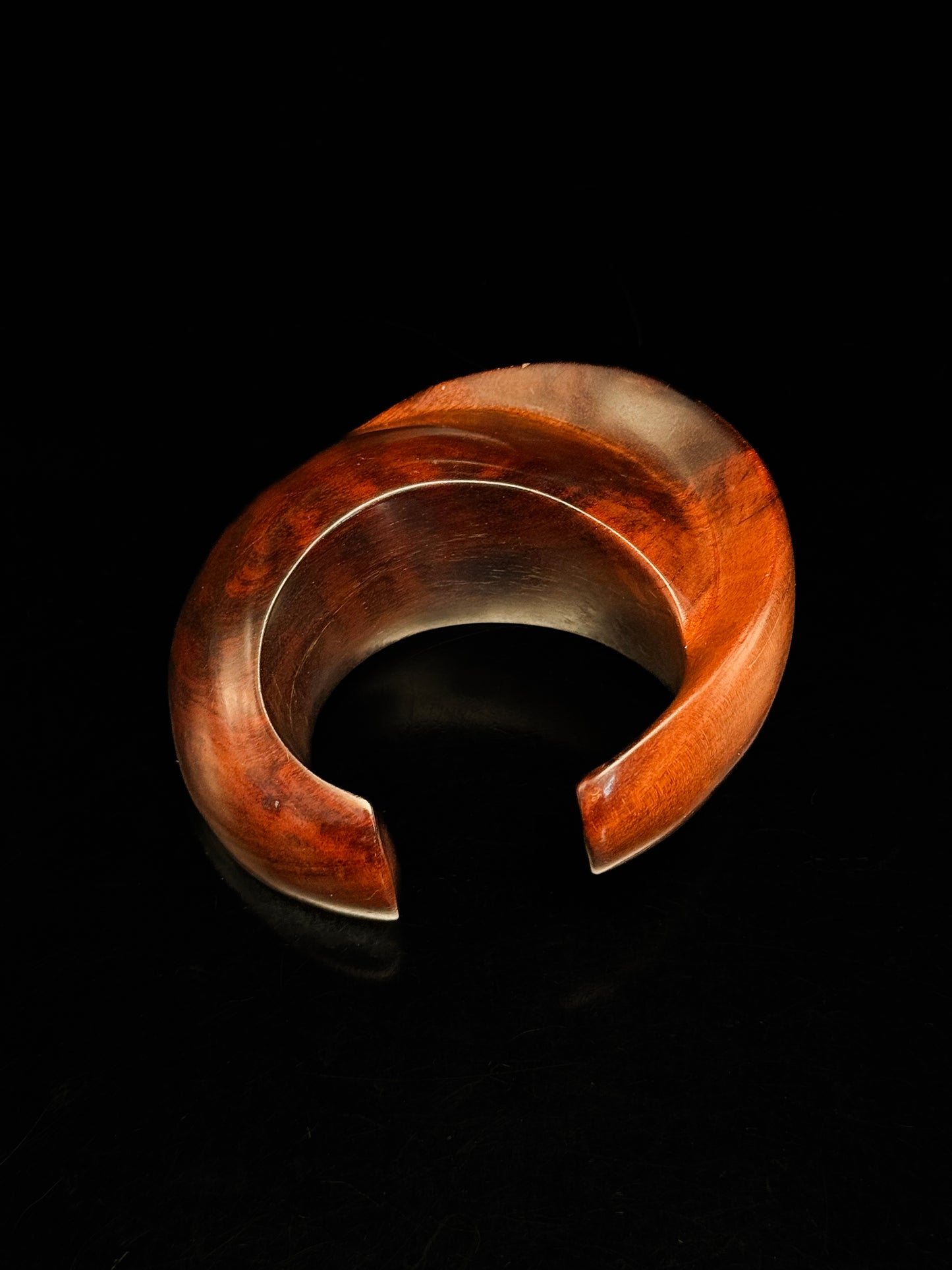 Wood cuff bracelet