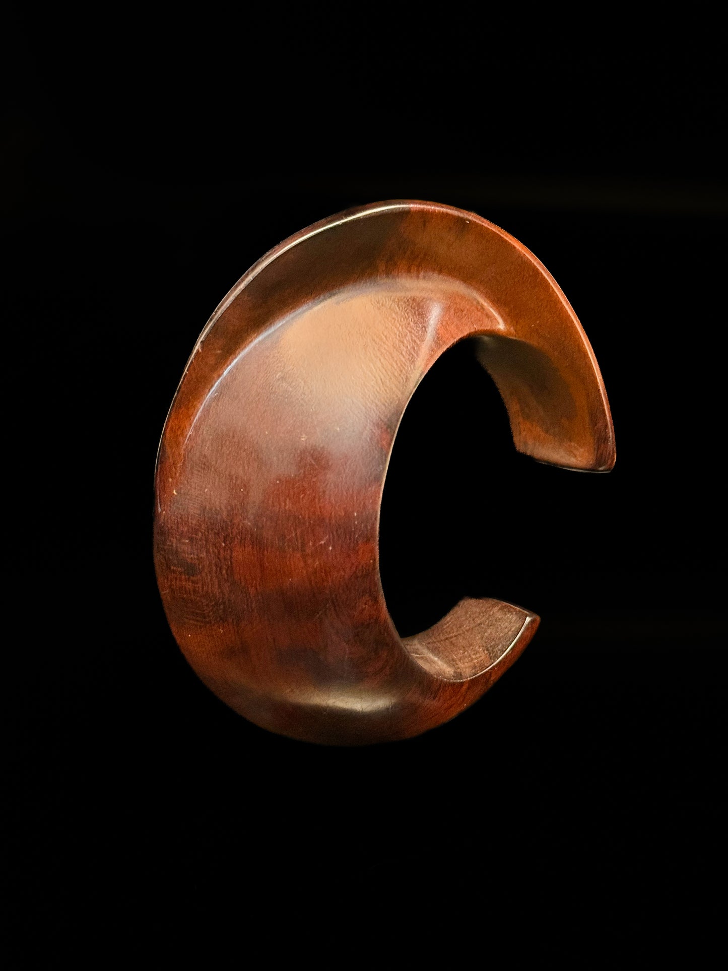 Wood cuff bracelet