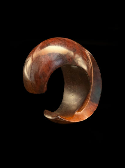 Wood cuff bracelet