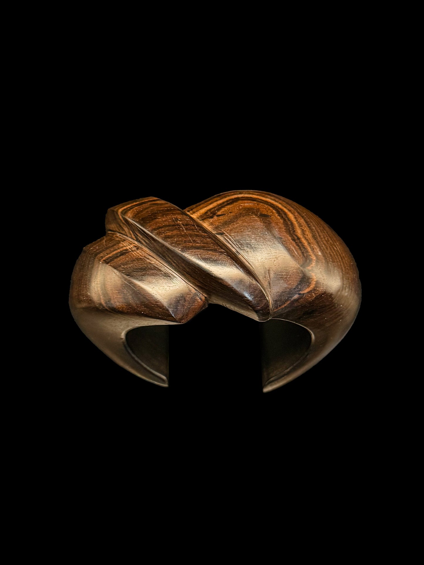 Wood cuff bracelet
