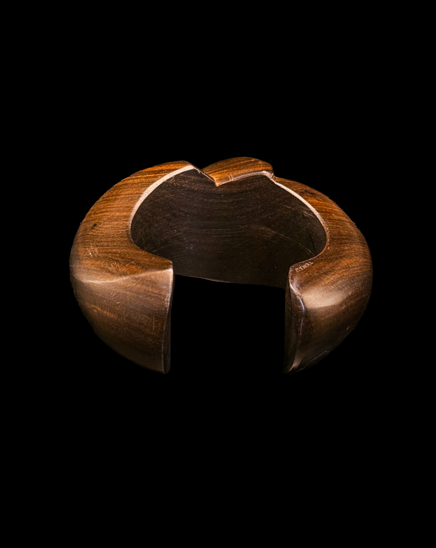 Wood cuff bracelet