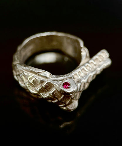 Bague crocodile