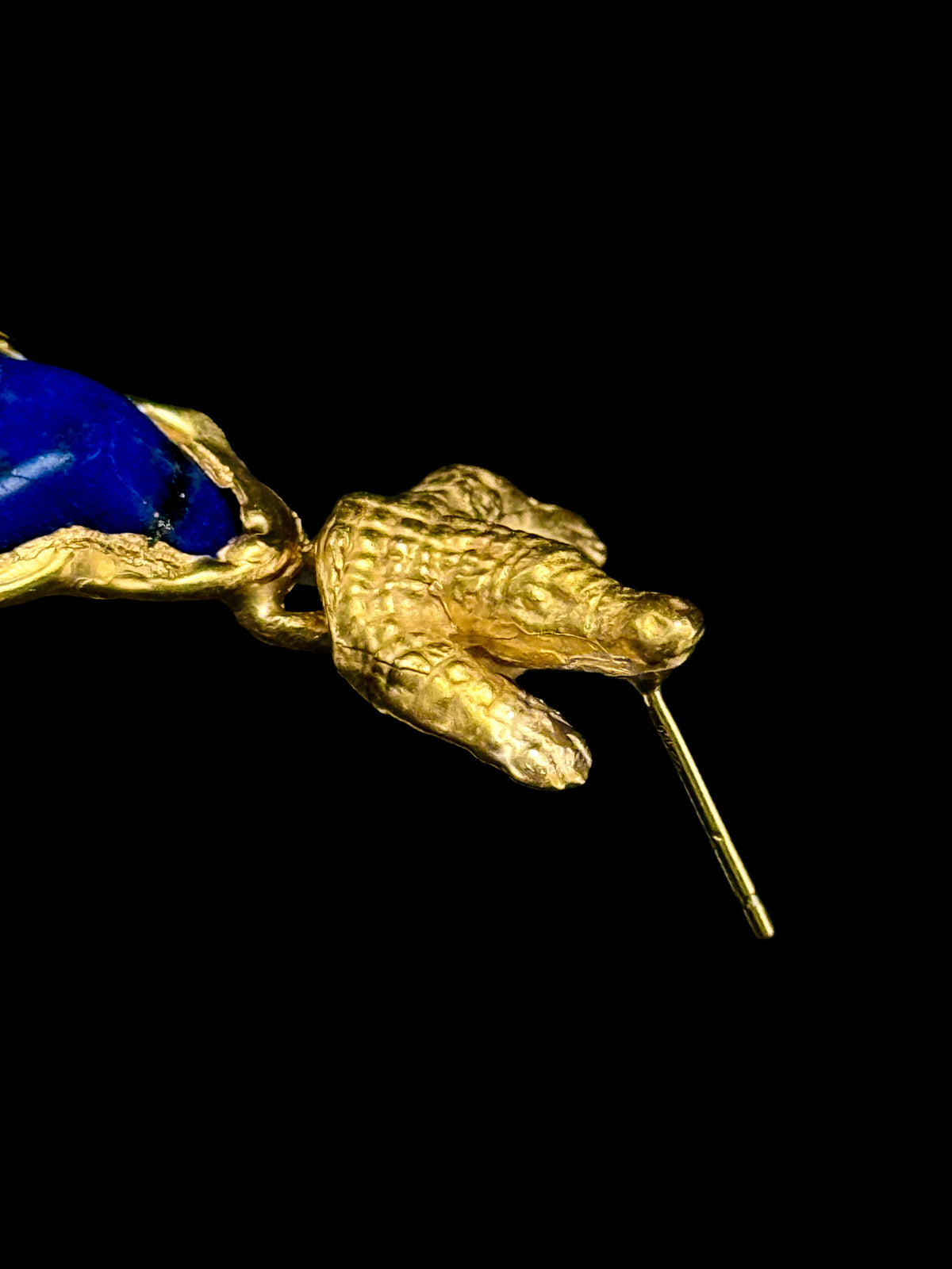 Boucles d'oreilles crocodile