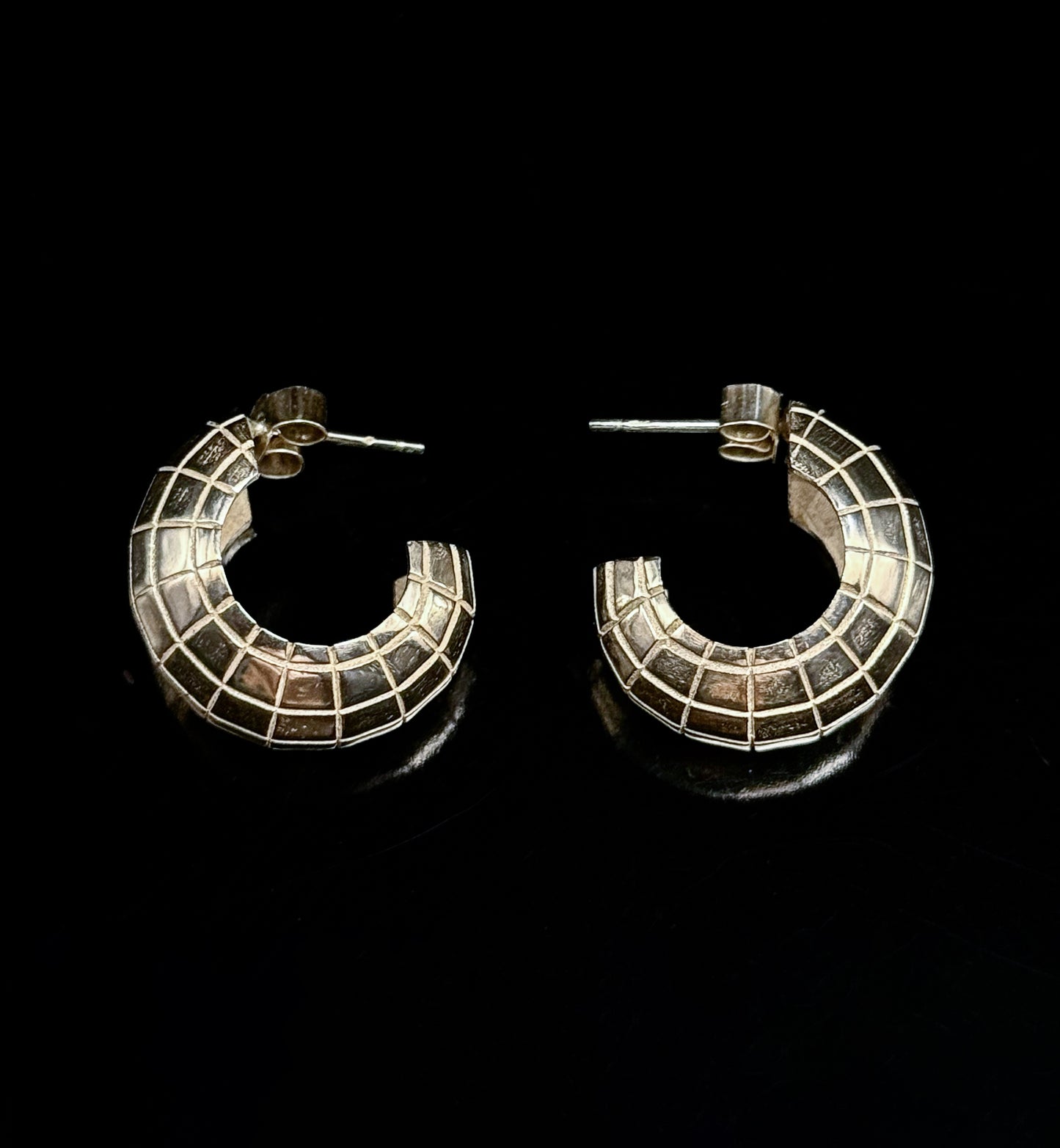 Disco ball earrings