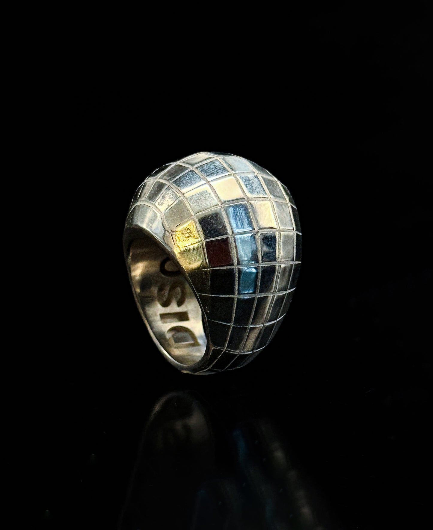 Disco ball ring