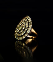 Chrysoberyl portuguese ring