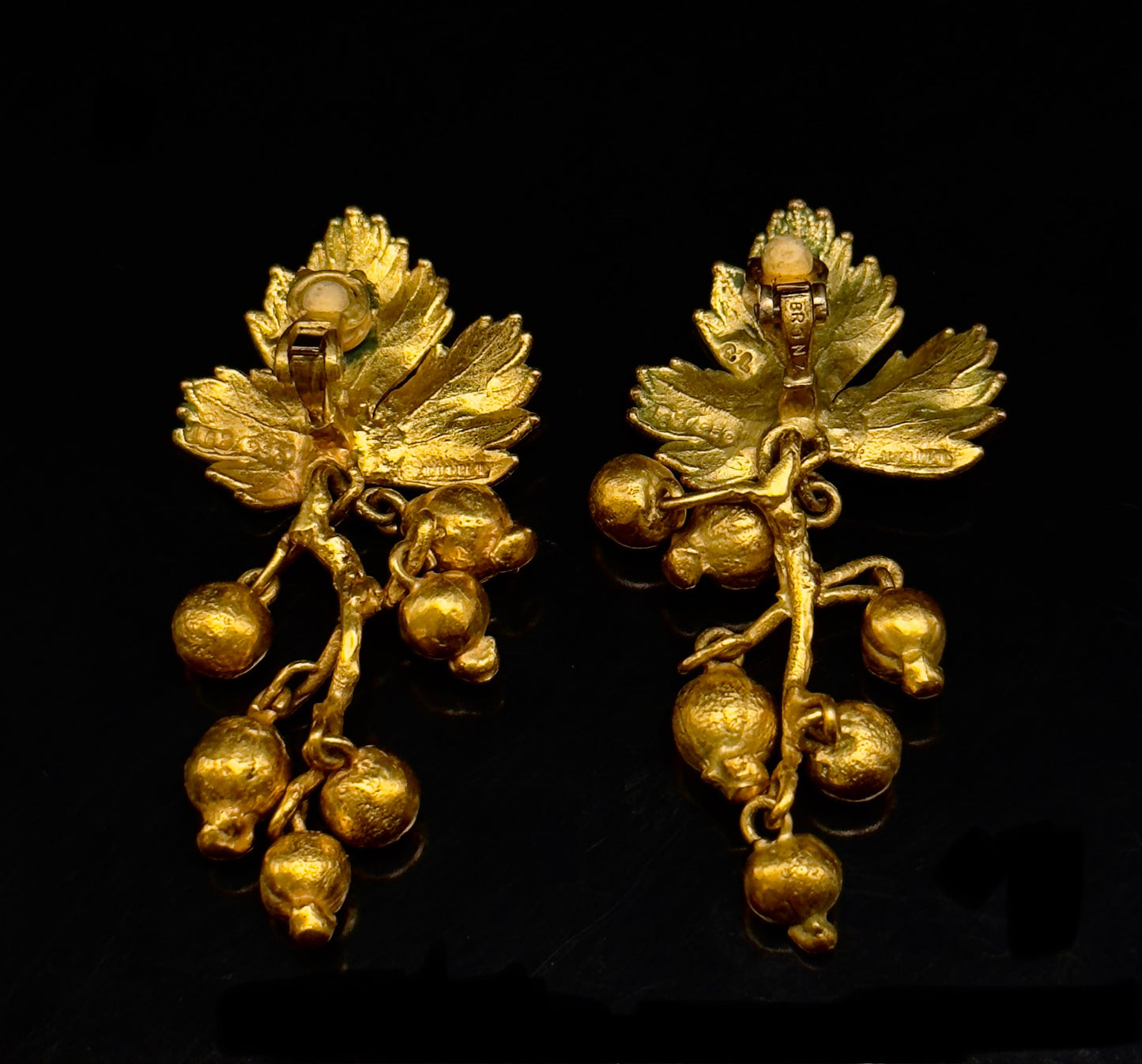 Groseilles earrings