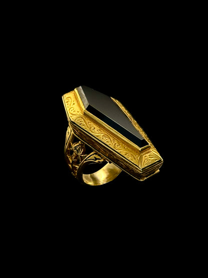 Bague memento mori