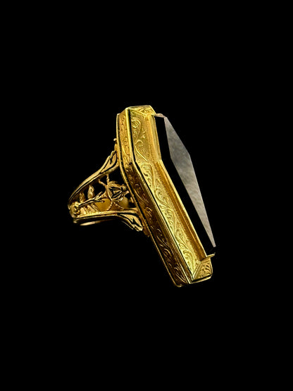 Bague memento mori