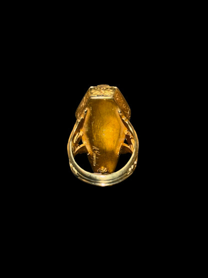 Bague memento mori