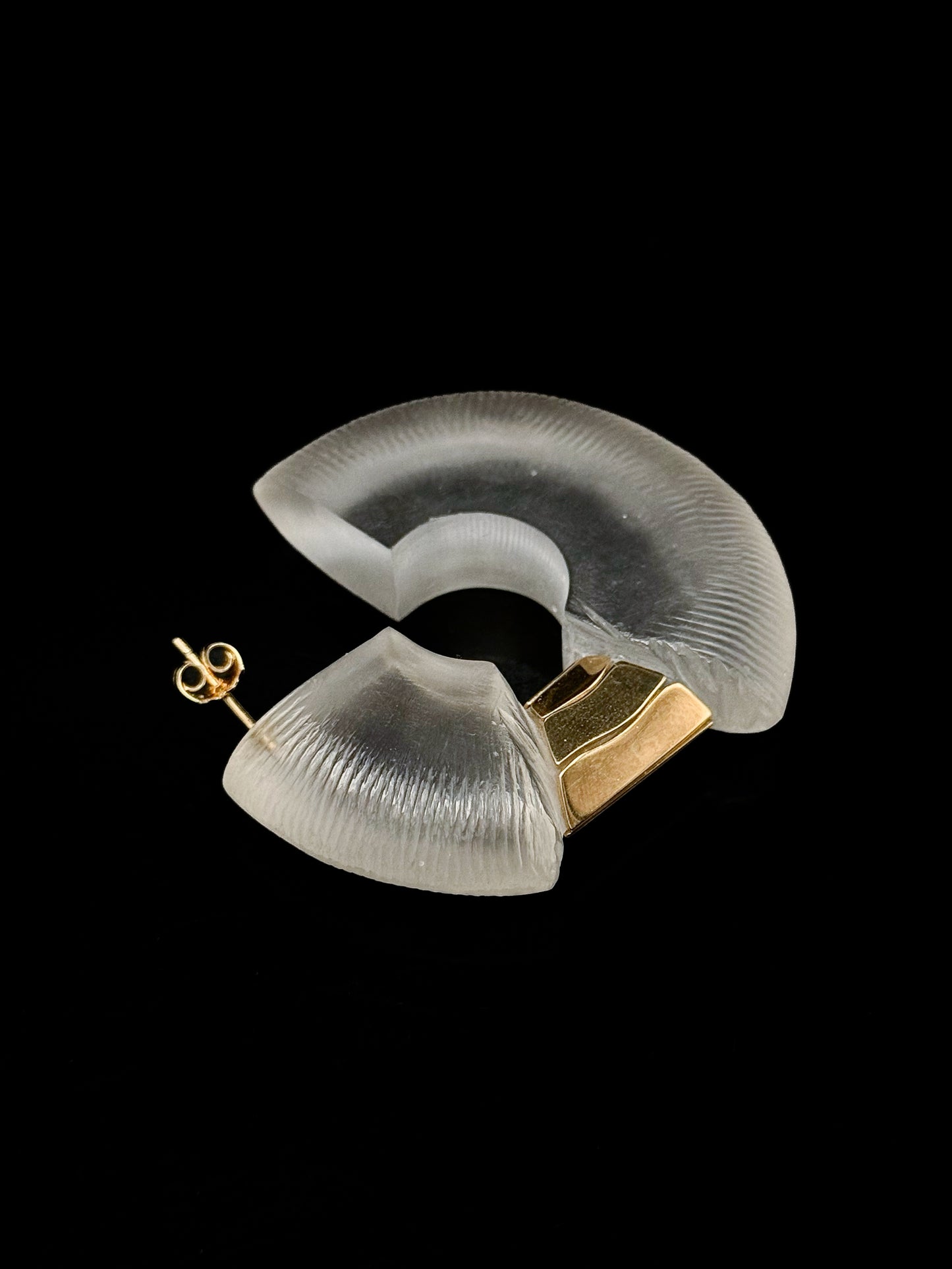 Boucles d'oreilles "mirroir"