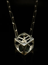 Cube necklace