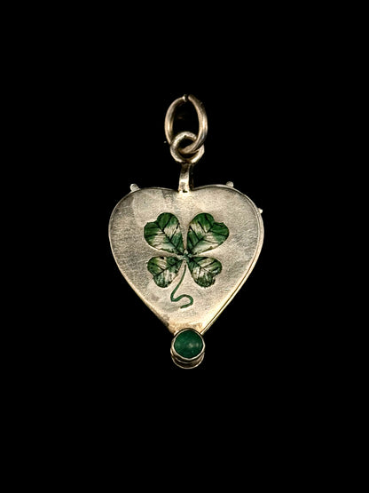 Four leaf clover pendant
