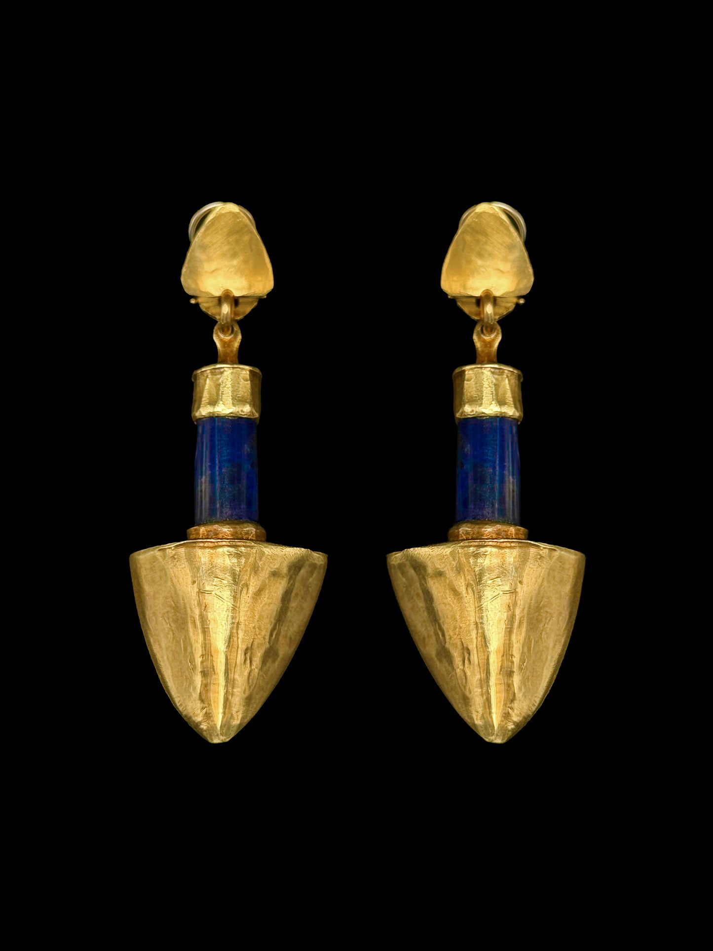 Boucles d'oreilles lapis-lazuli