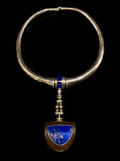 Lapis lazuli torque
