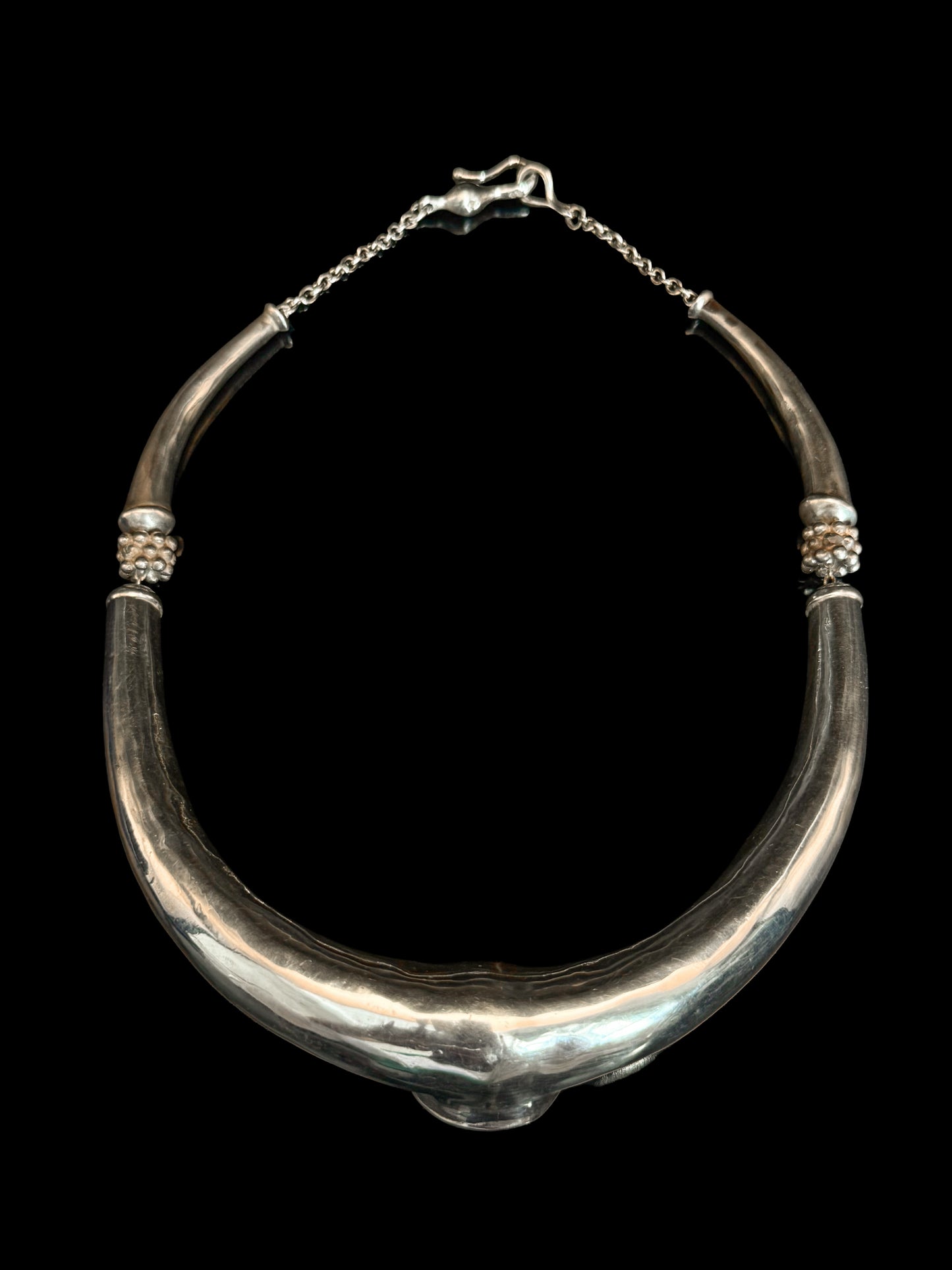Fish torque necklace
