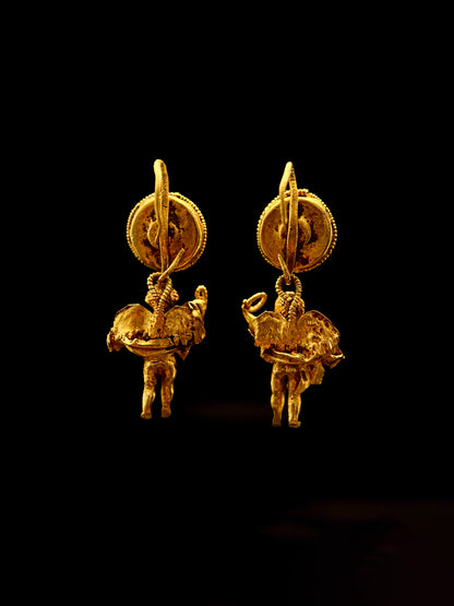 Hellenistic heros earrings