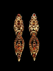 Iberian citrines earrings