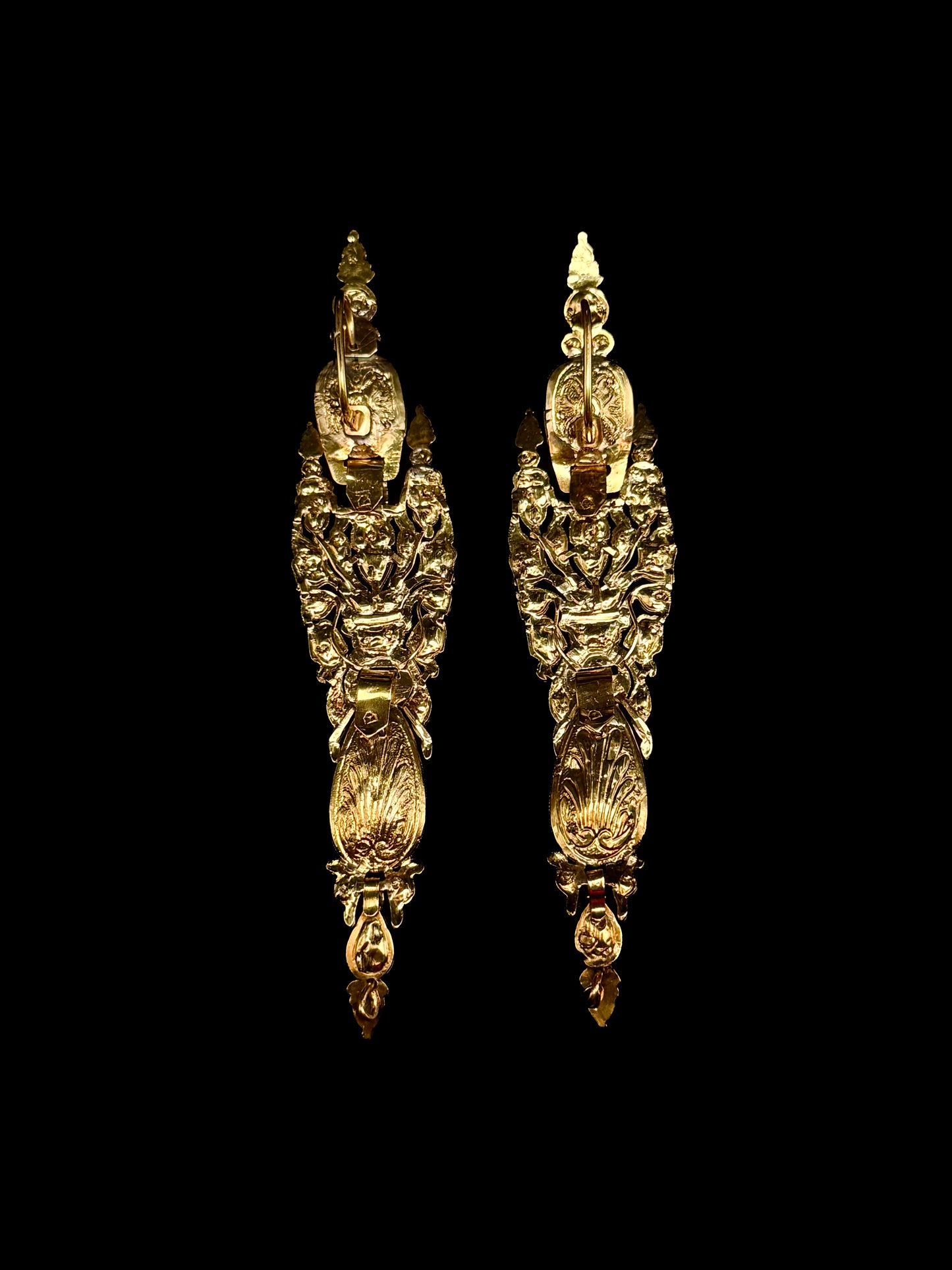 Iberian amethyst earrings